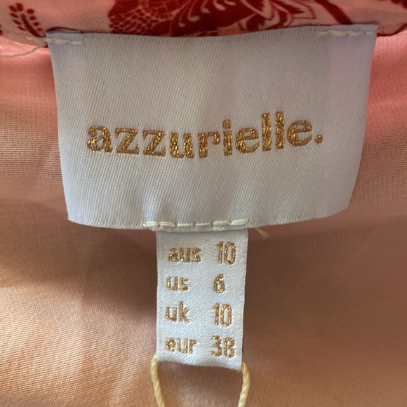 AZZURIELLE ELMIRA PRINTED MINI DRESS 10 READ - Picture 9 of 10